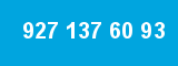 927 137 60 93 927 137 60 93